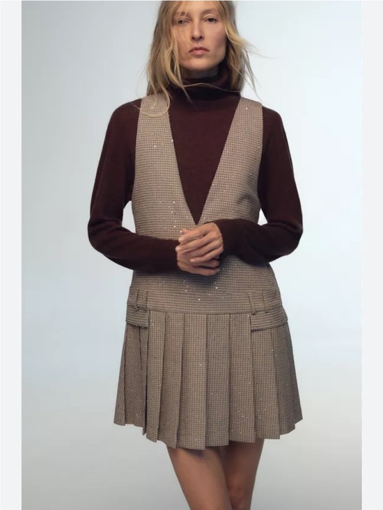 Zara Dresses & Skirts - Zara Beige Backless Women's Dress